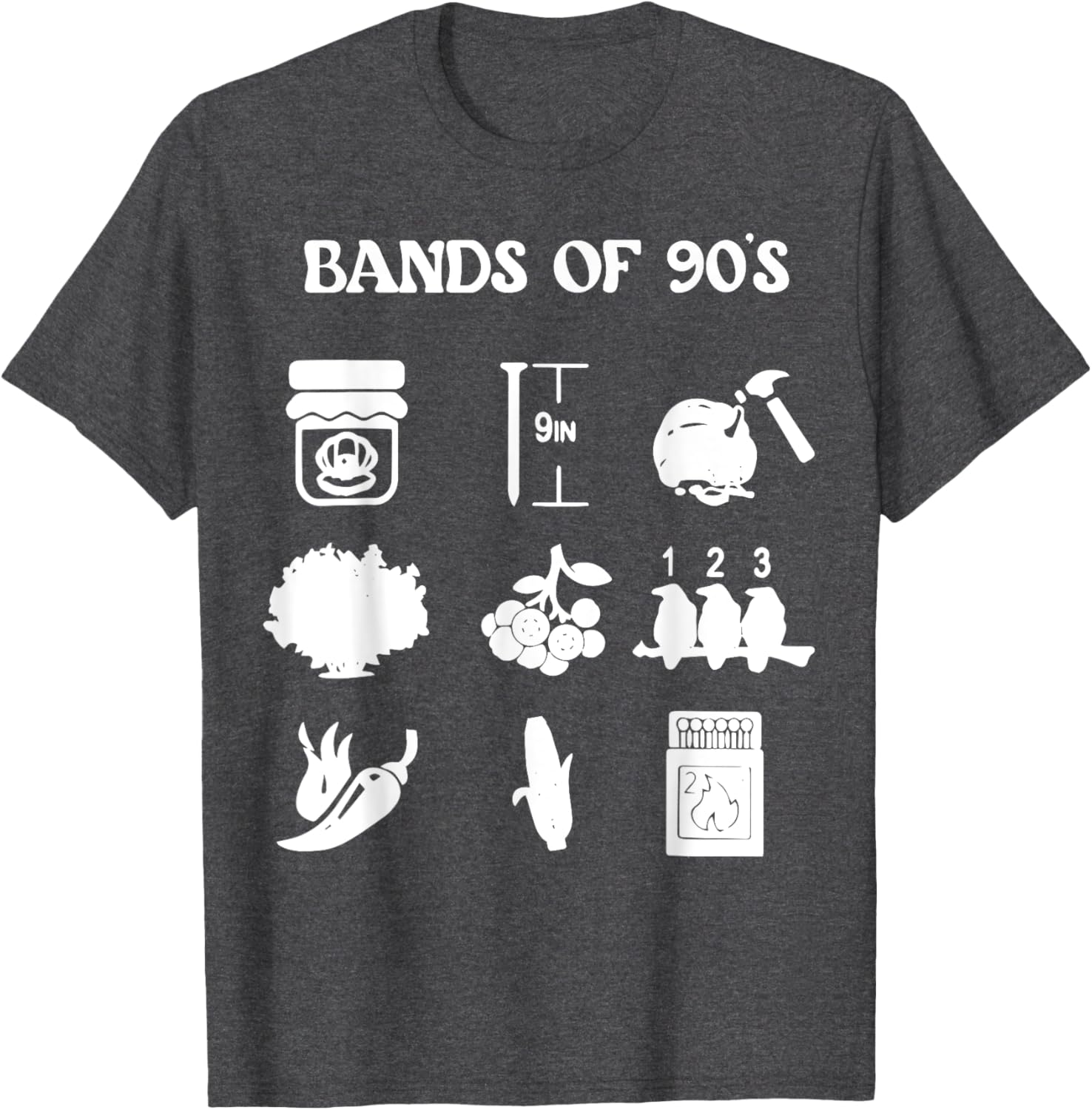 Retro 1990s Bands T-Shirt for 90s Music Lovers - Stylish Vintage Apparel - 18