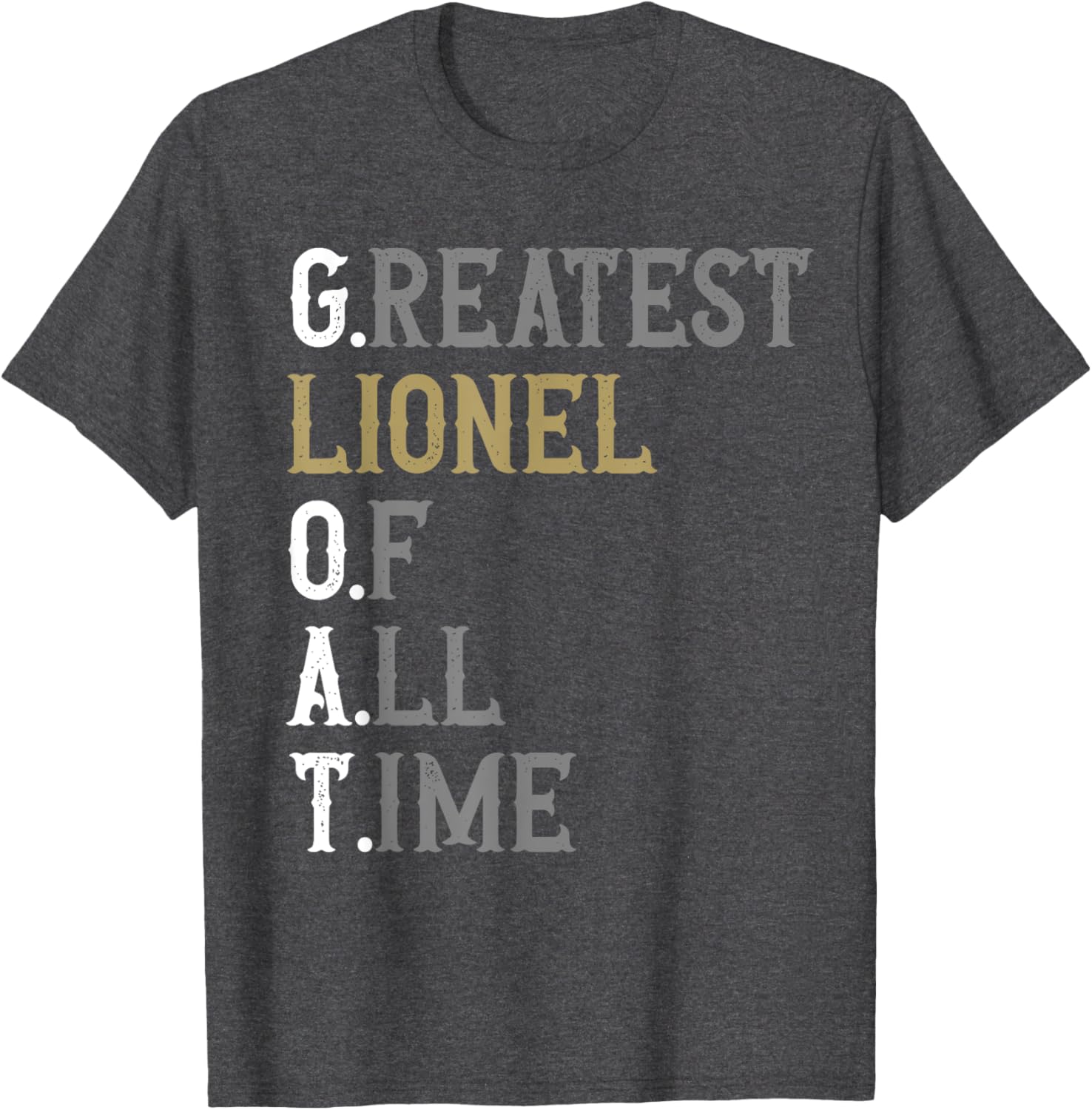 Greatest Lionel T-Shirt GOAT Design Perfect for Fans of Soccer Legends - 2