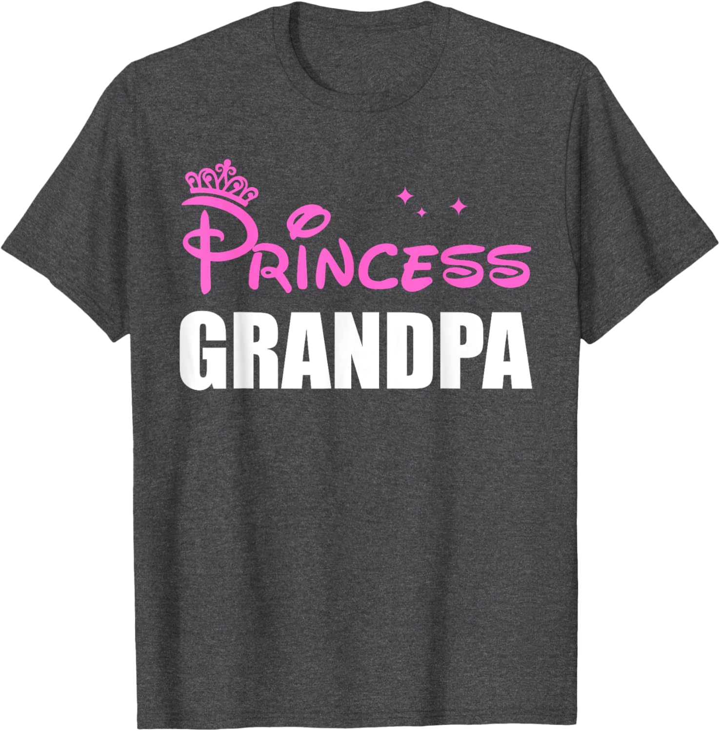 Granddaughter Princess Grandpa T-Shirt for Father's Day Gift - 15