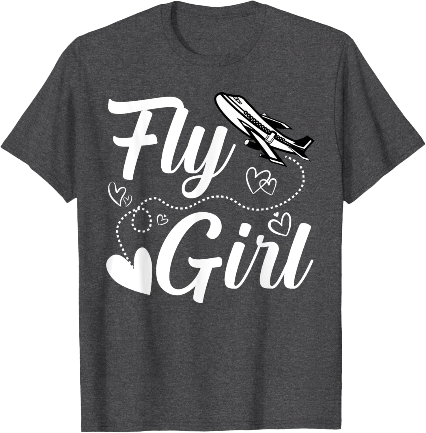Flygirl Vintage Aviation Pilot Flight Attendant T-Shirt for Aviation Lovers - 6