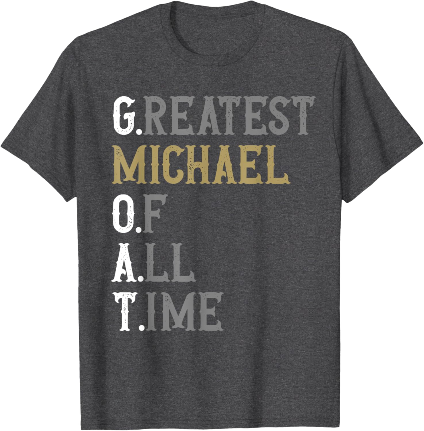 Greatest Michael of All Time T-Shirt for Fans of Basketball Legends - 16