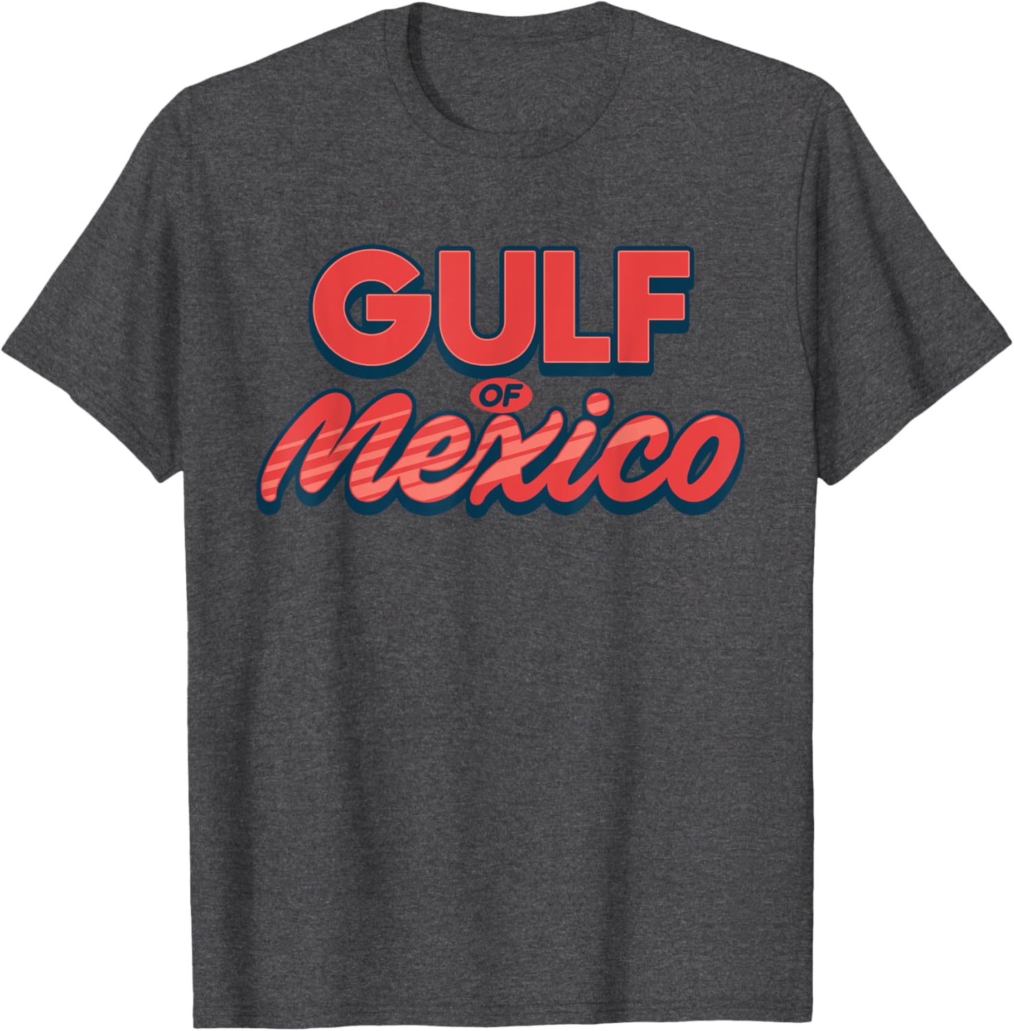 Gulf of Mexico Vintage Beach Vibes T-Shirt for Summer Fun - 3