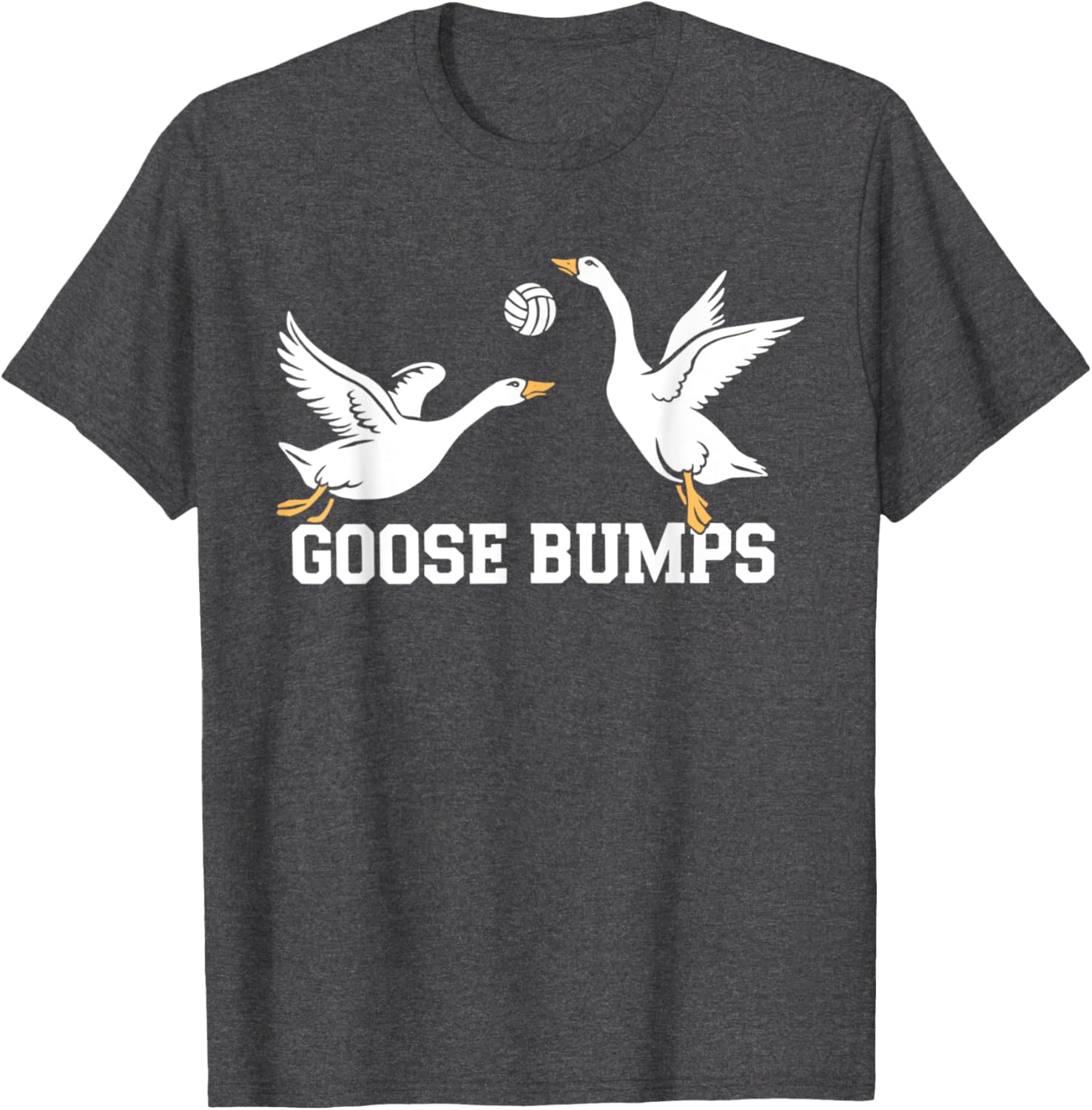 Goose Bumps Volleyball Spike T-Shirt for Sports Lovers and Athletes - 24