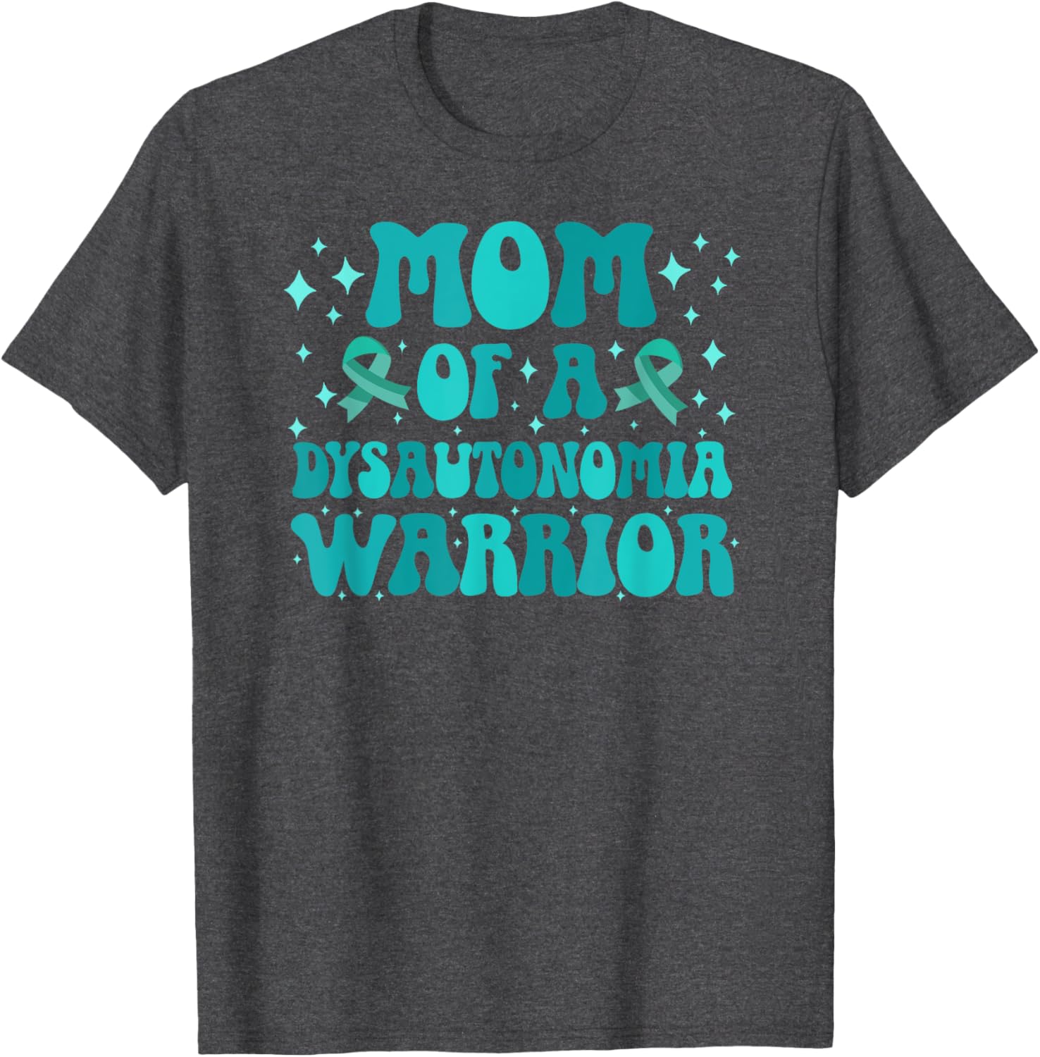 Groovy Dysautonomia Mom T-Shirt for Proud Mothers of Warriors - 6