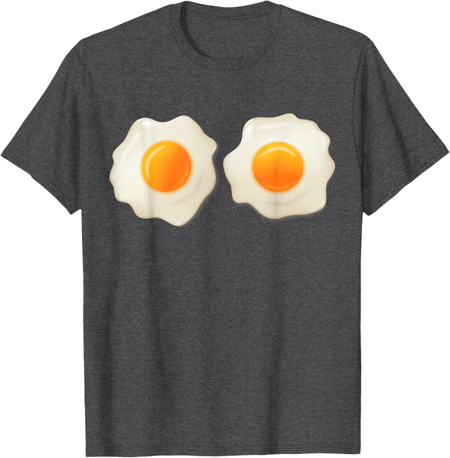 Double Fried Eggs Sunny Side Up T-Shirt for Food Lovers and Fun Apparel - 9
