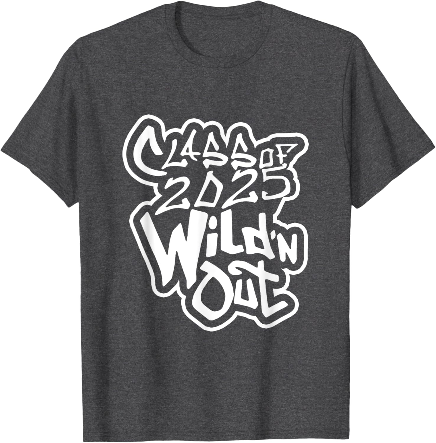 Class of 2025 Wild'n Out T-Shirt for Trendy Graduation Style - 1