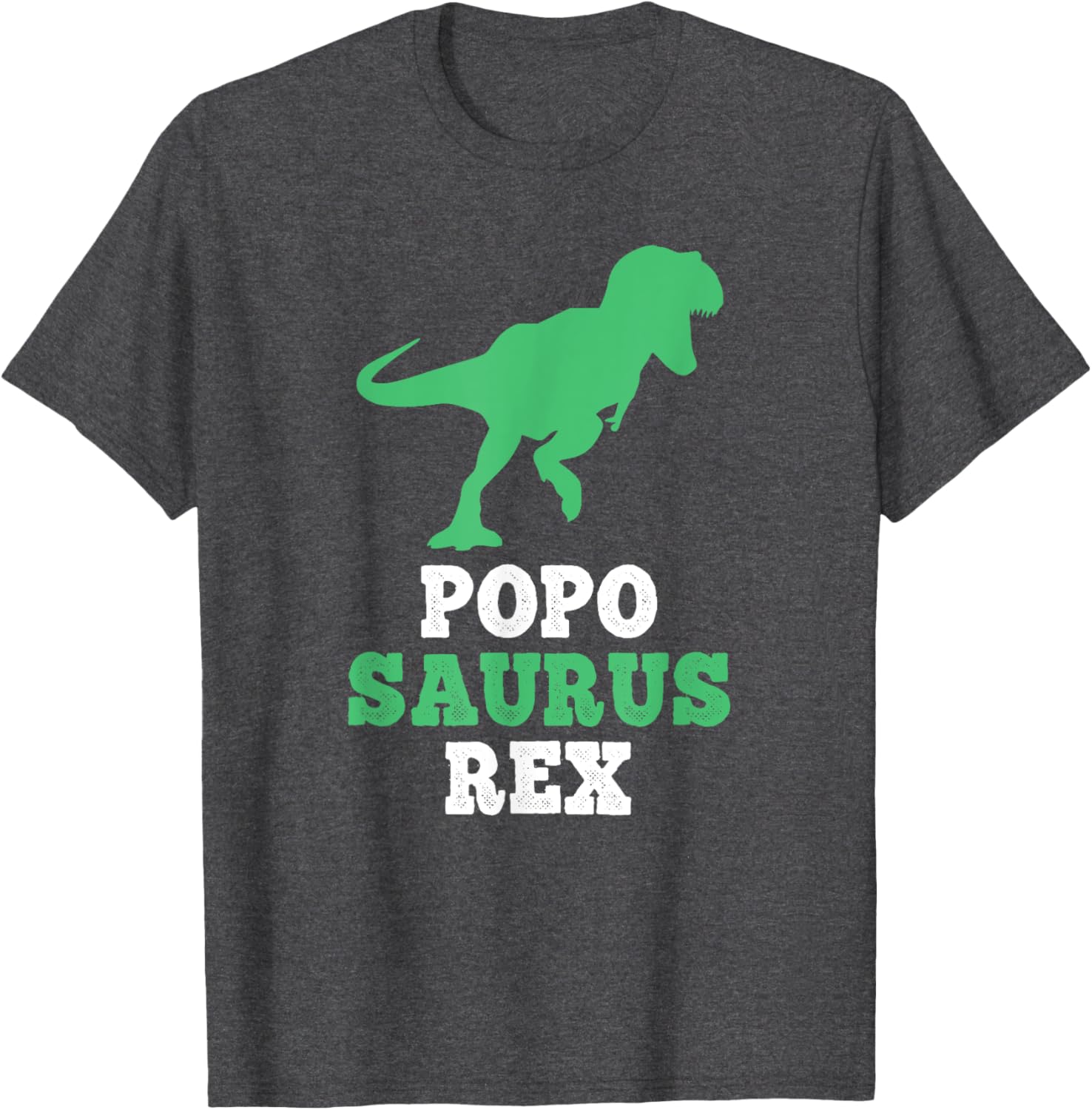 Funny Popo-Saurus Rex Dinosaur T-Shirt for Dino Lovers and Kids - 6