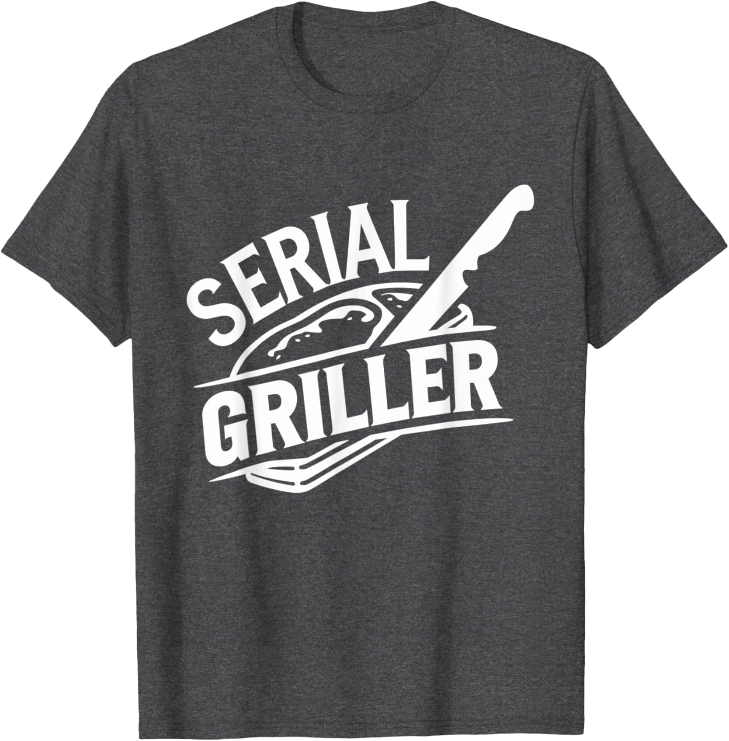 Funny Steak Lover T-Shirt for Summer BBQ Parties and Backyard Grilling - 1