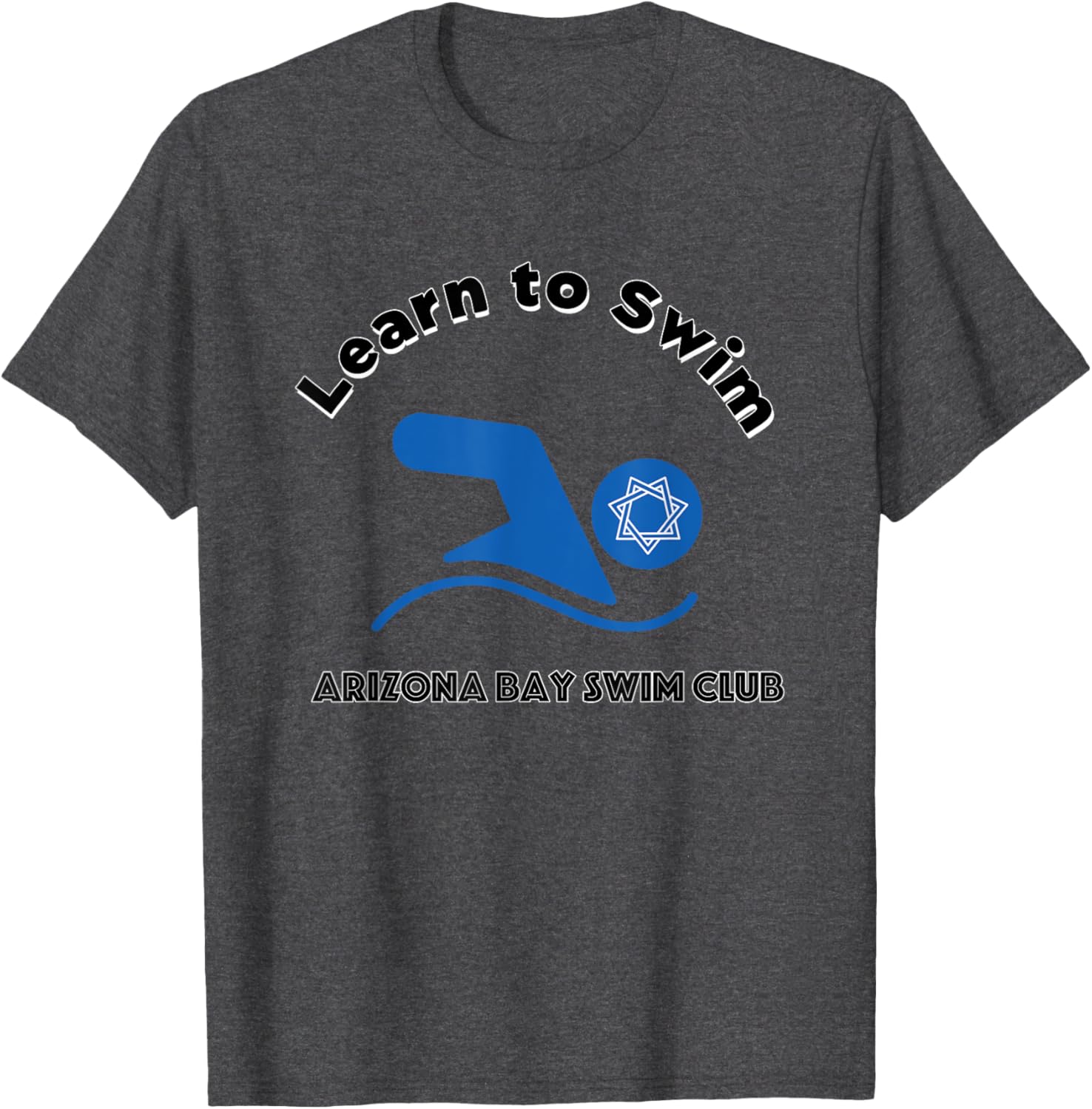 Learn to Swim Club Bay Arizona T-Shirt Fun Summer Swimwear Apparel - 19