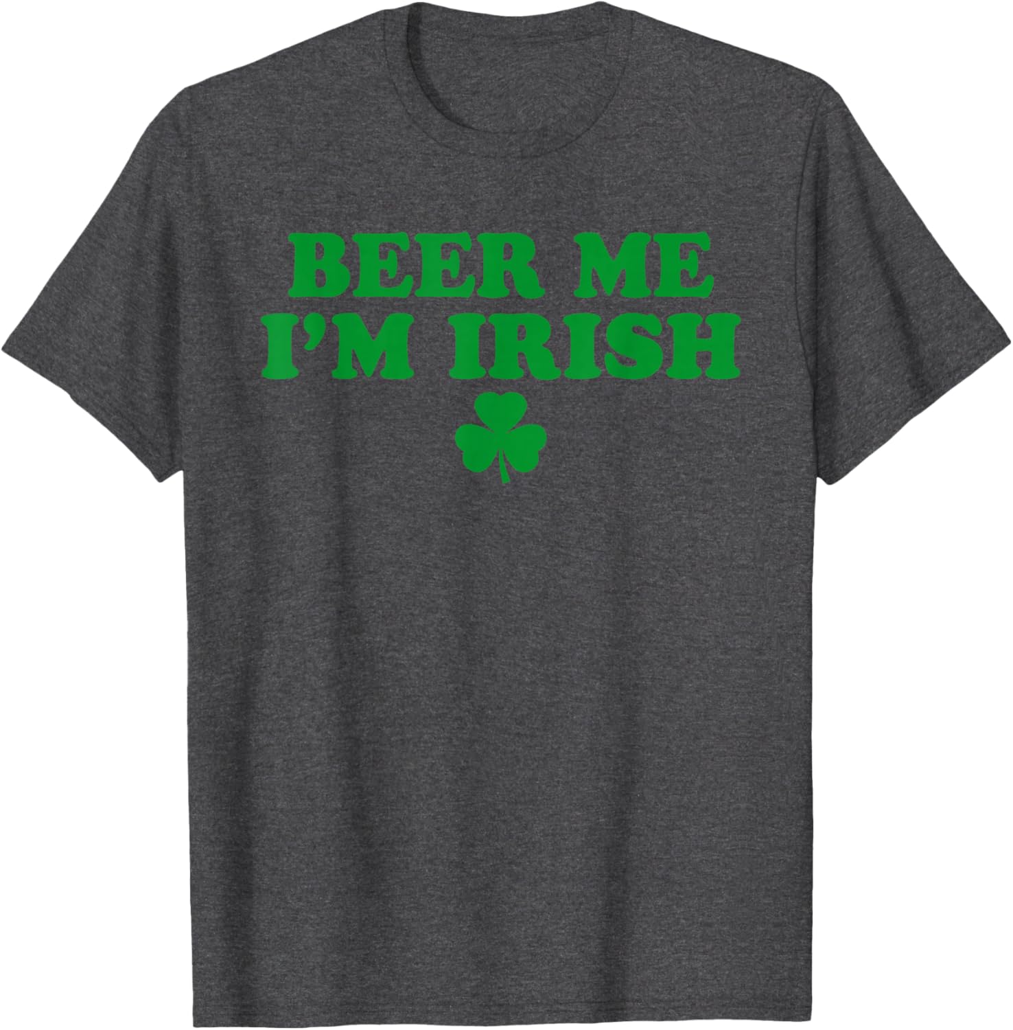 Funny Irish Shamrock Beer Me T-Shirt for St Patricks Day Celebration - 15
