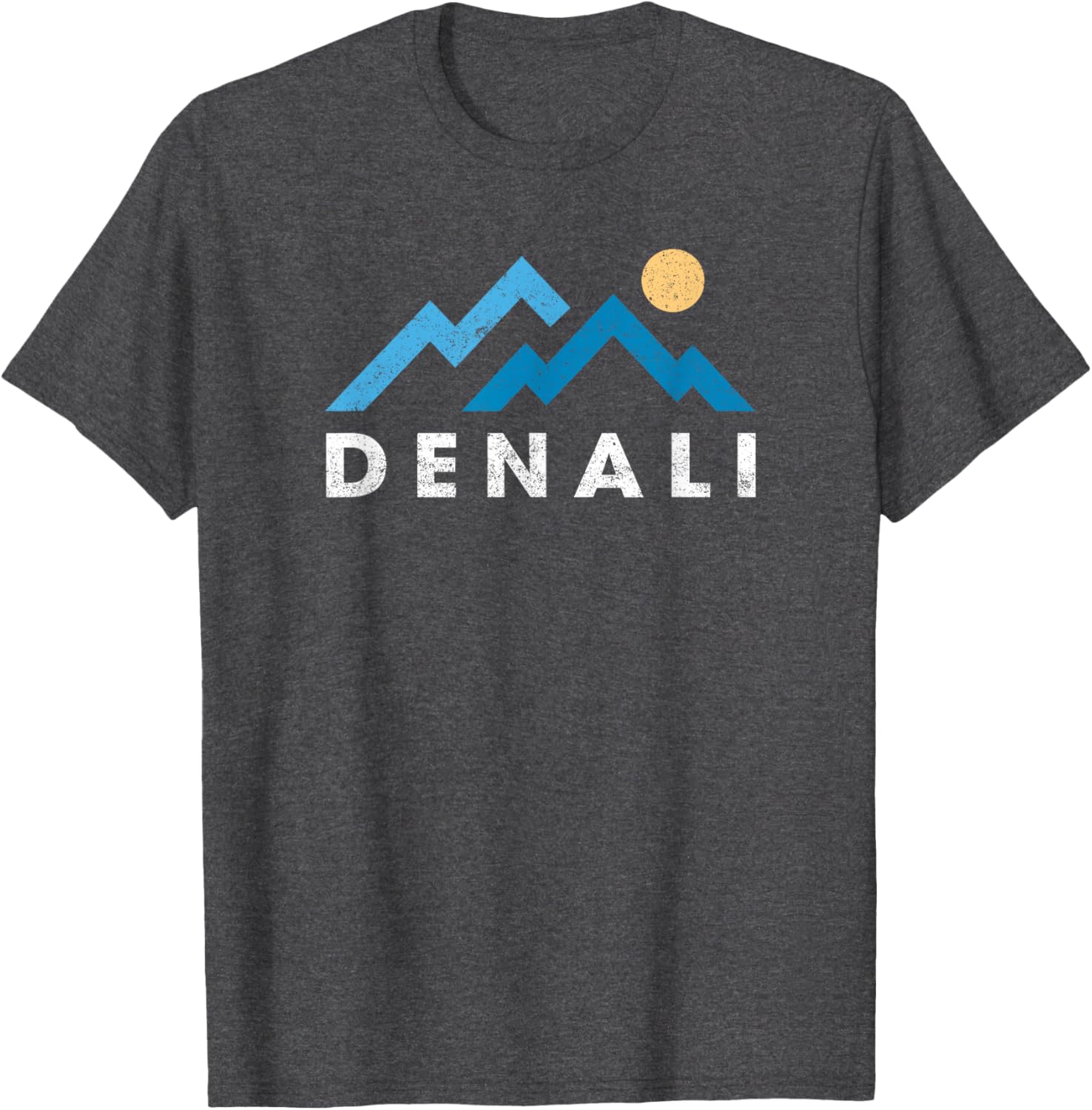 Vintage Denali National Park Mountain Hiking T-Shirt for Outdoor Lovers - 7
