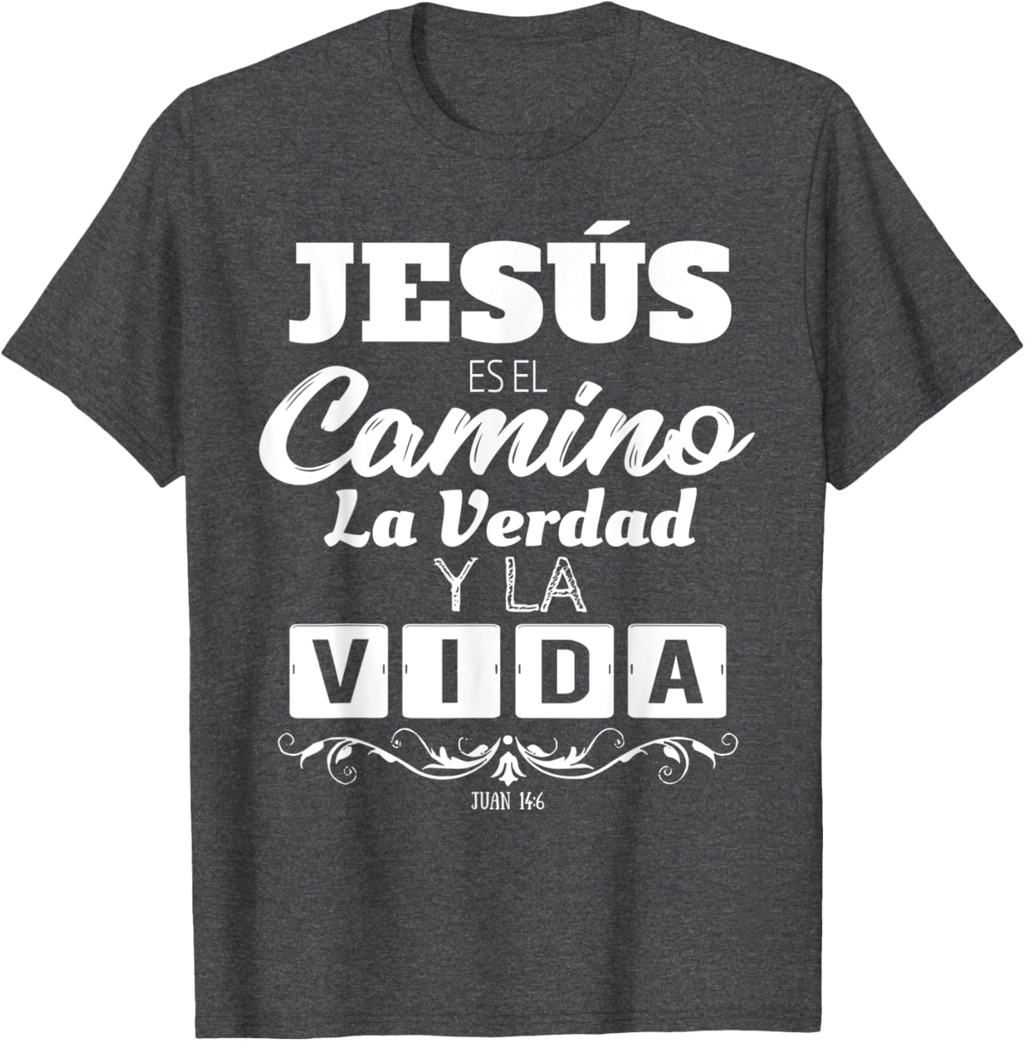Jesus Is The Way Truth Life Christian Quotes T-Shirt for Believers - 4