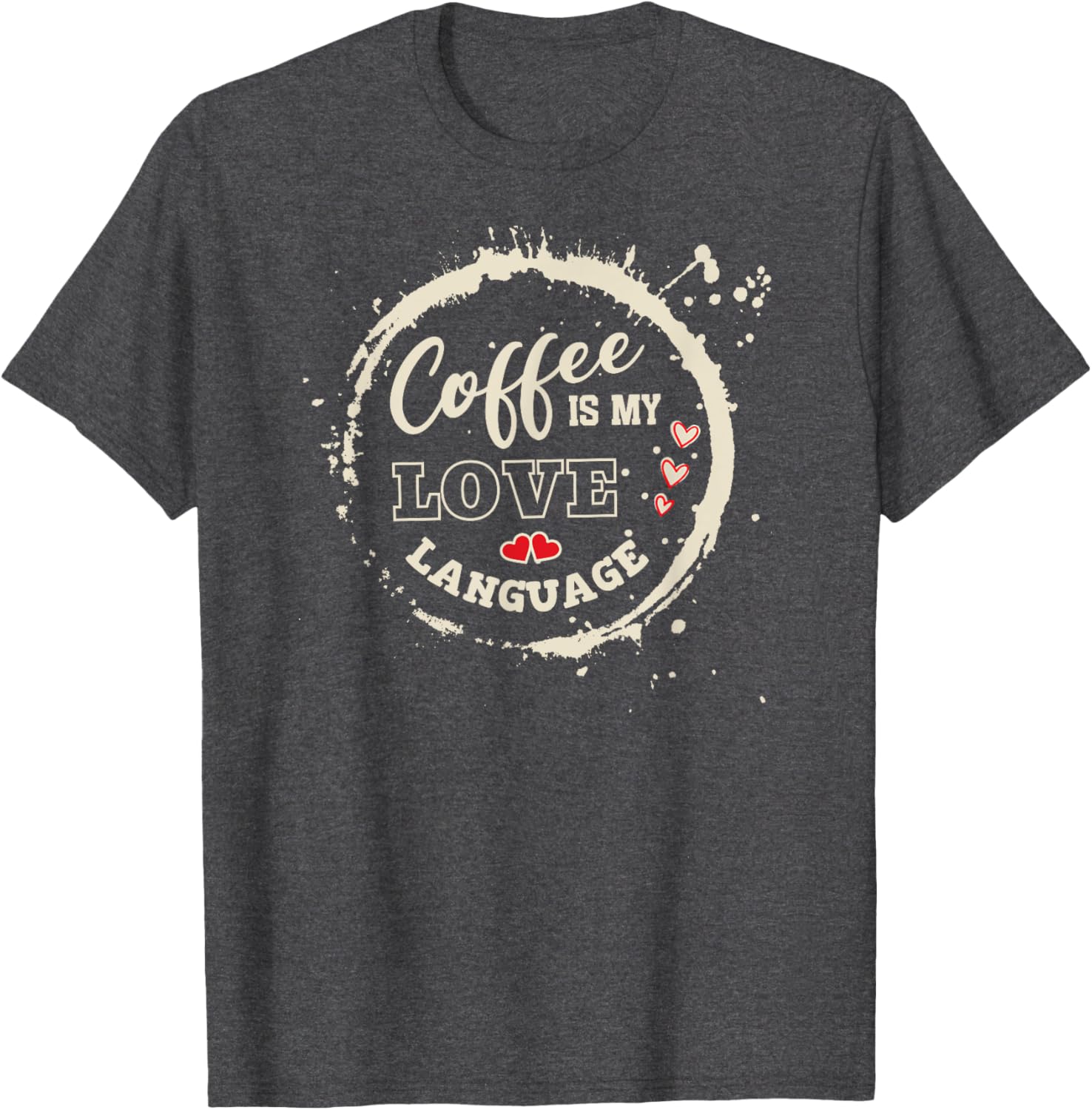 Iced Coffee is My Love Language Valentine’s Day T-Shirt for Coffee Lovers - 4