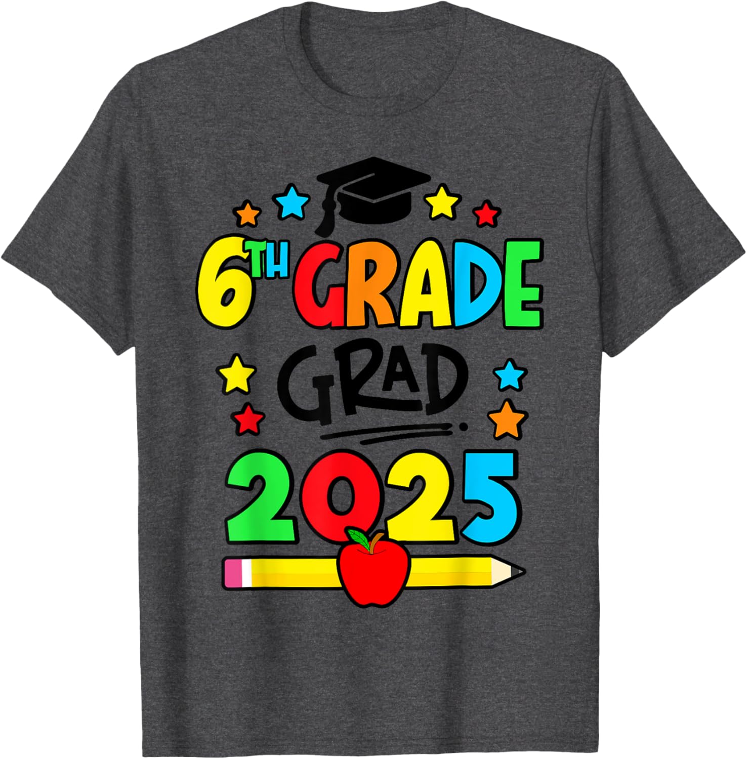 Sixth Grade Graduation T-Shirt 2025 Perfect for Elementary School Celebrations - 18