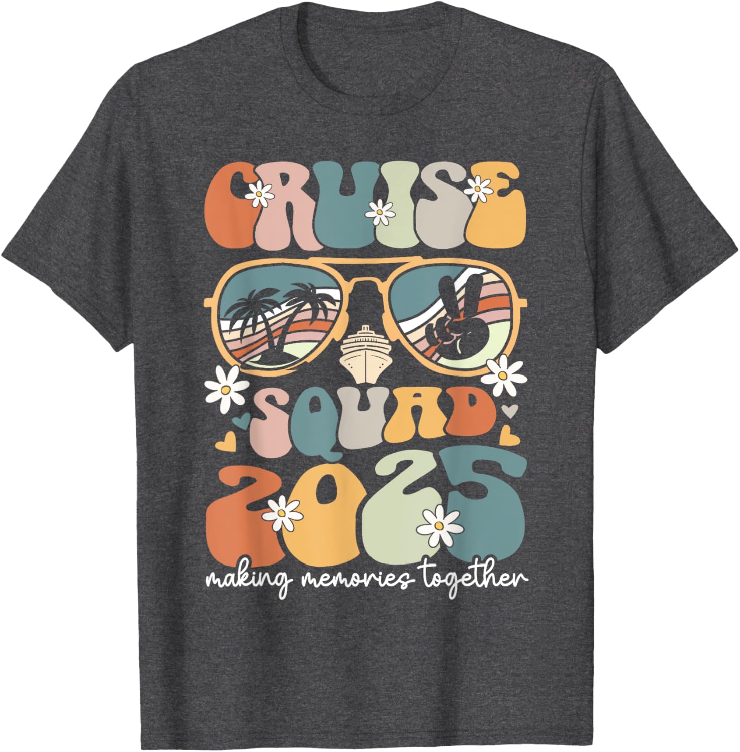 Cruise Squad 2025 Family Matching Summer Vacation T-Shirts for Fun Adventures - 11