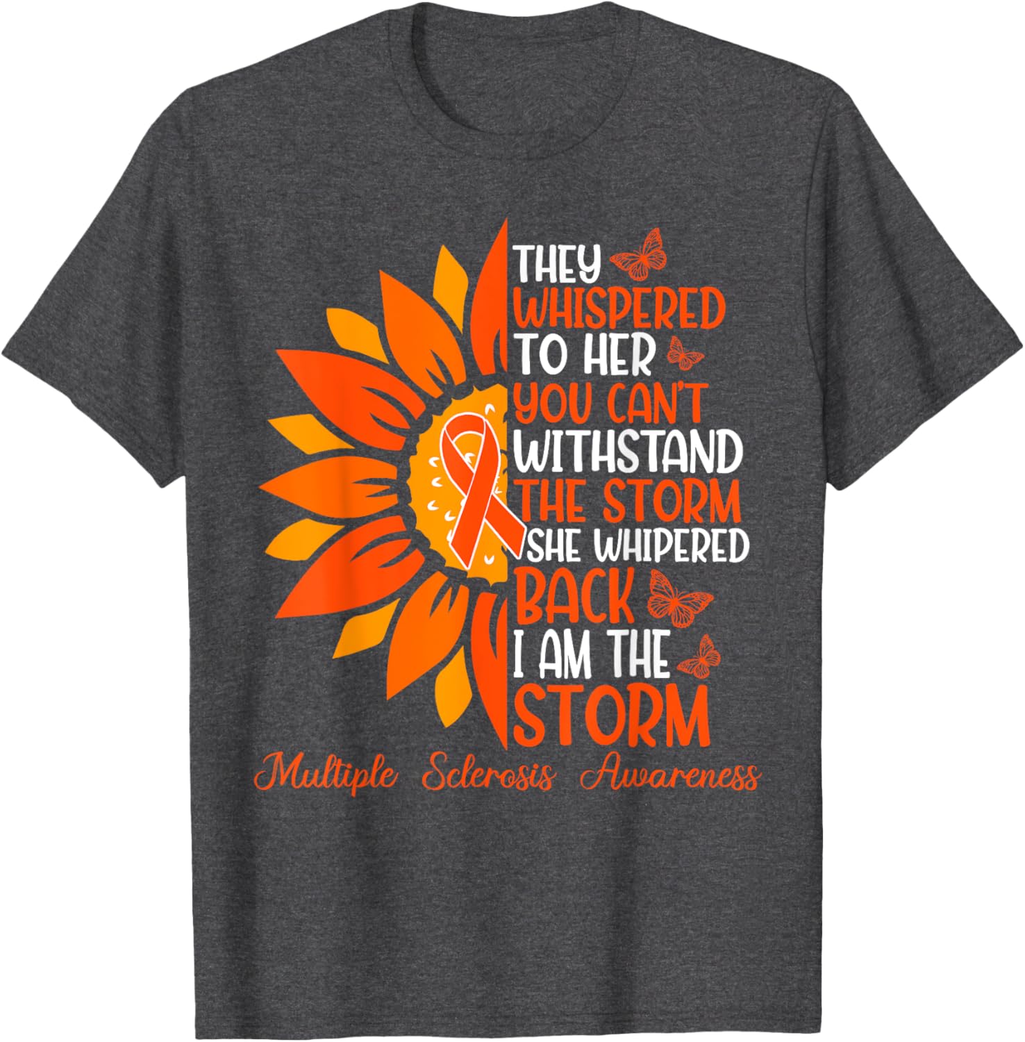 Inspiring MS Awareness T-Shirt for Motivation and Support - 14