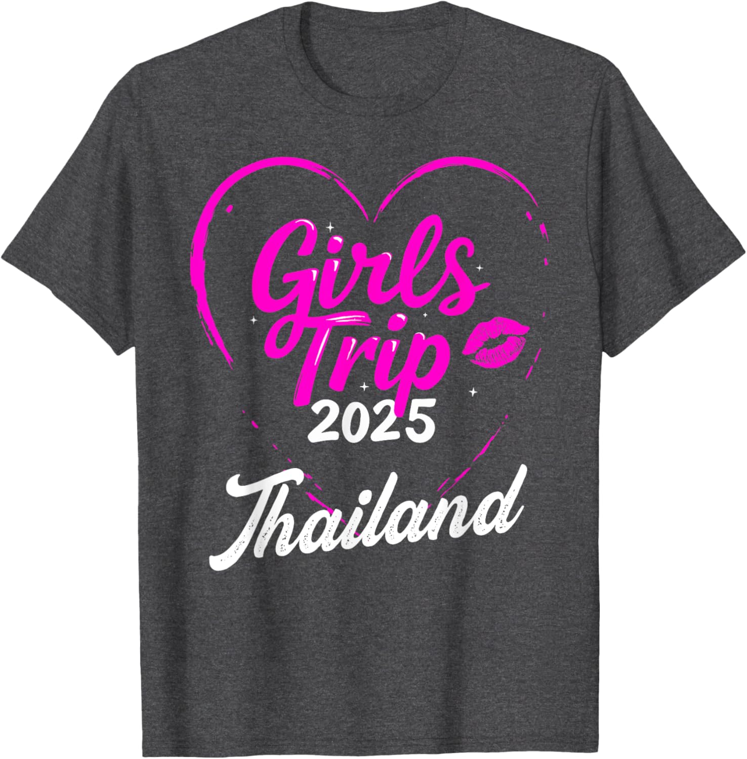 Girls Trip Thailand 2025 Birthday Squad T-Shirt for Fun Weekend Getaway - 1