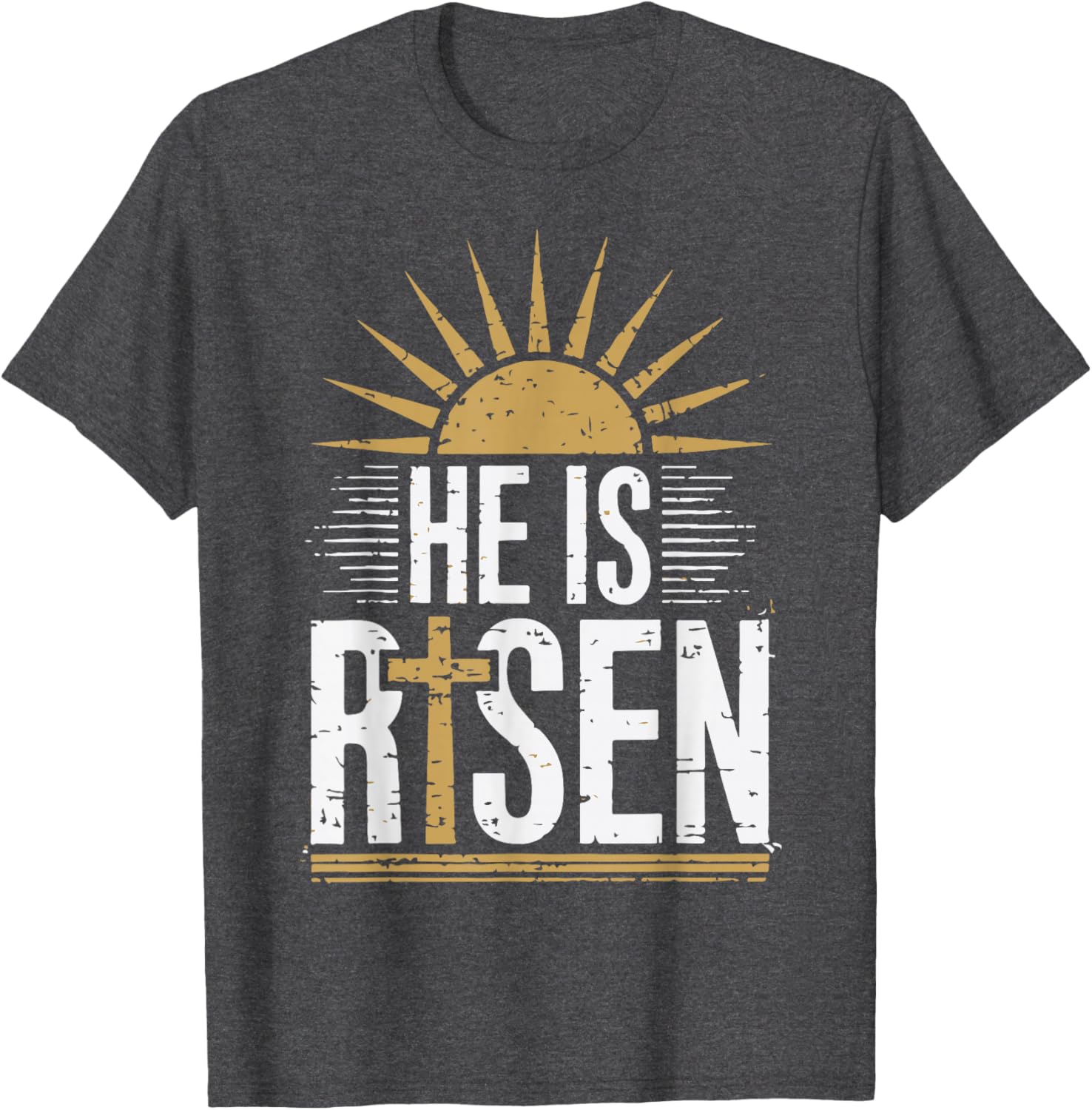 He Is Risen Funny Easter T-Shirt for Men, Women, and Toddlers - 8