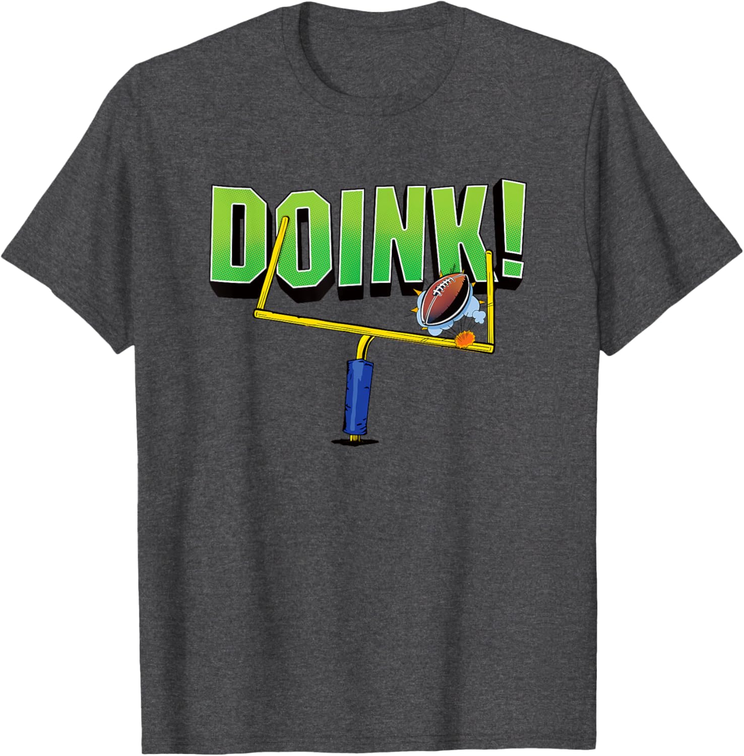 Funny Football Kicker T-Shirt for Fans Who Missed the Field Goal Posts - 10