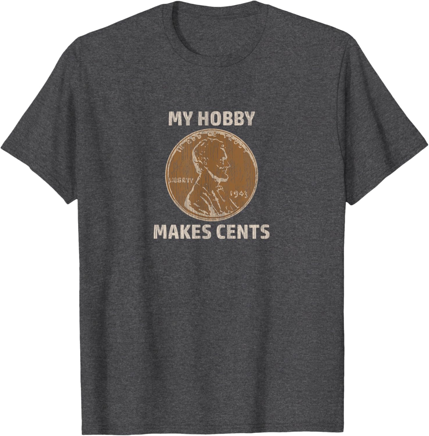 Coin Collector Numismatics T-Shirt for Men - Makes Cents Fashionable Wear - 6