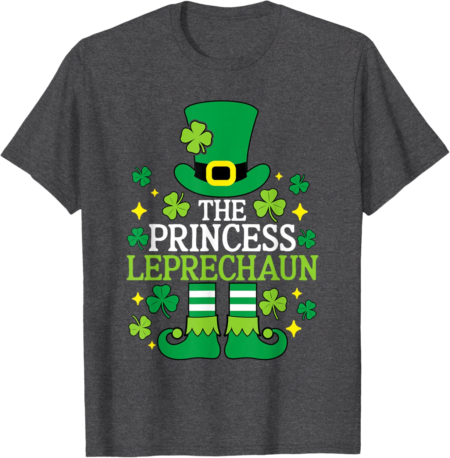 Charming Princess Leprechaun Family Matching T-Shirts for St Patrick's Day - 2