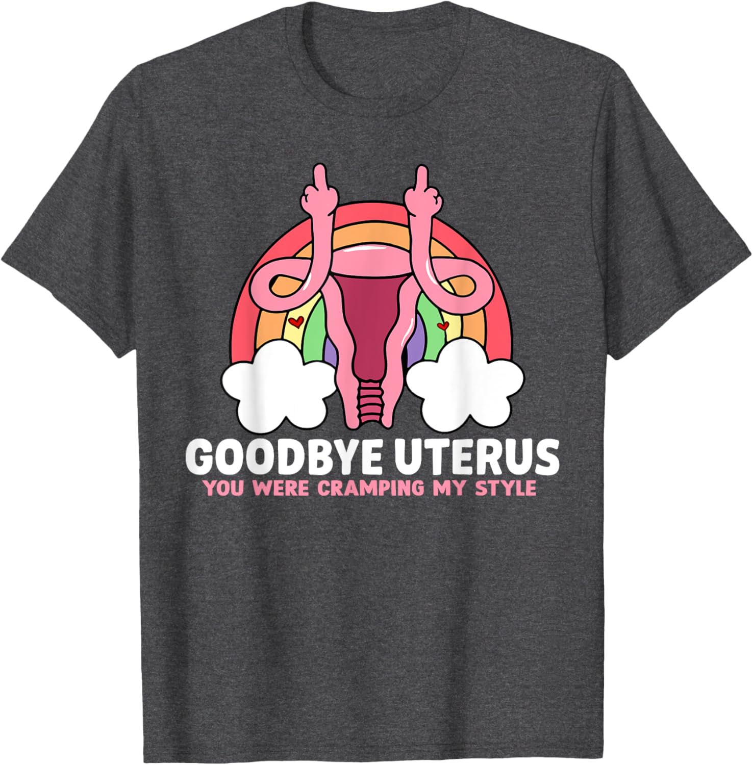 Goodbye Uterus Hysterectomy Surgery T-Shirt for Empowering Women - 2
