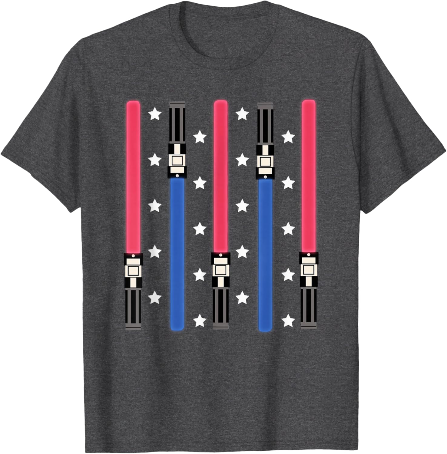 Star Wars 4th of July Lightsabers T-Shirt for Fans and Celebrations - 2