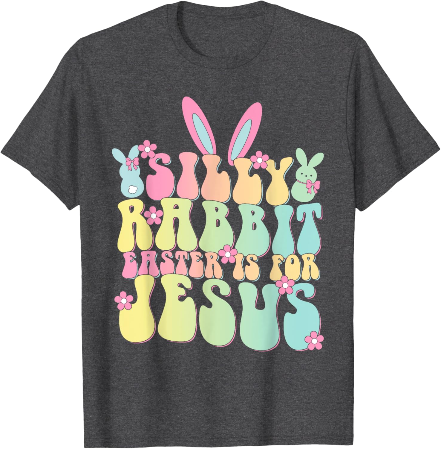 Silly Rabbit Easter is For Jesus Christian T-Shirt for Celebrating Easter - 15
