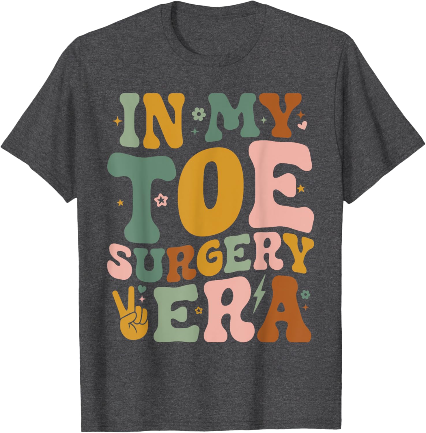 Funny Broken Toe Surgery Recovery T-Shirt for Toe Surgery Era Fans - 4