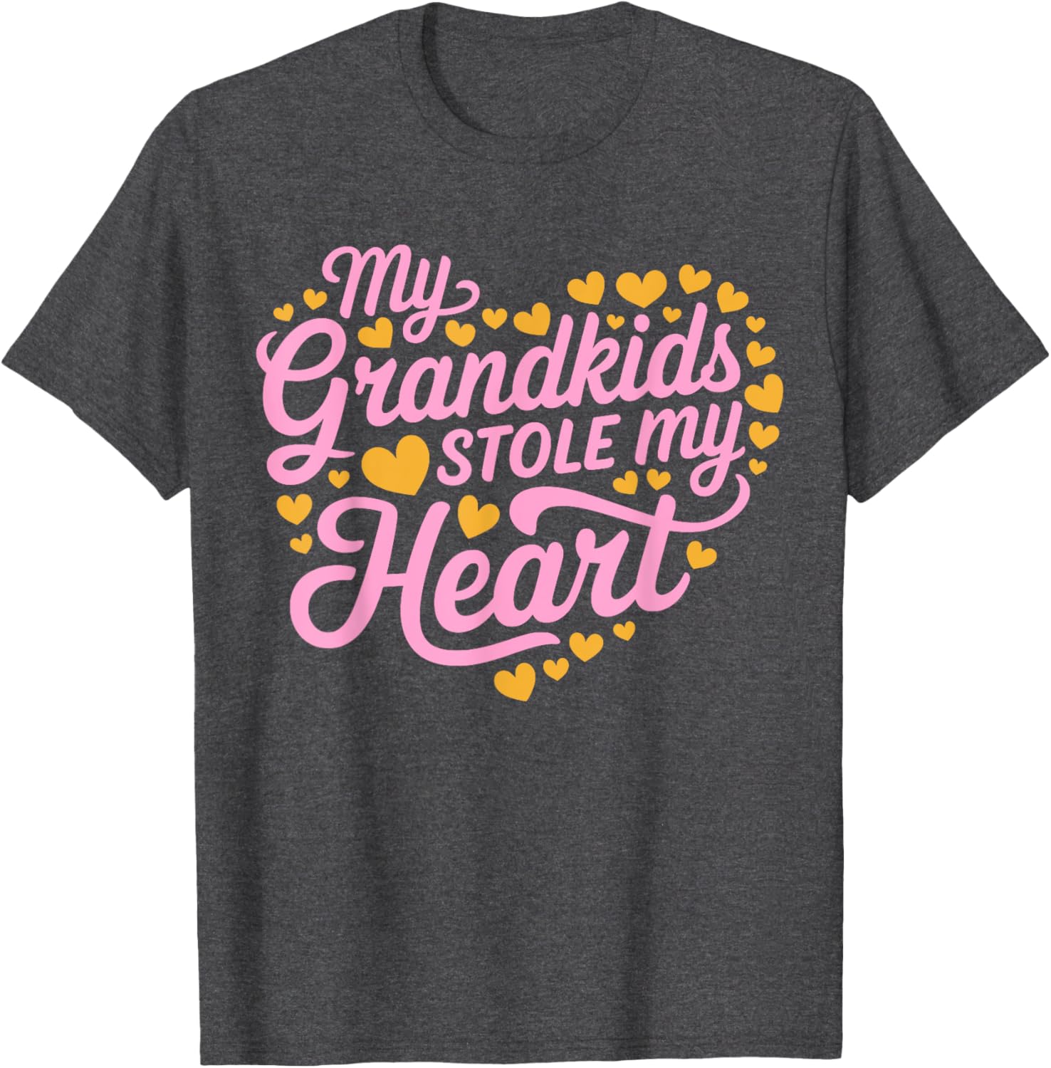 My Grandkids Stole My Heart T-Shirt for Grandma and Nana Lovers - 1