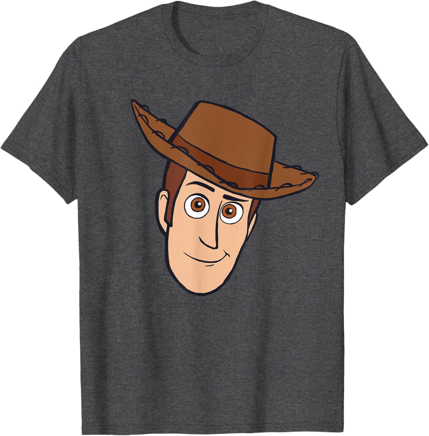 Disney Pixar Toy Story Sheriff Woody Big Face T-Shirt for Kids and Adults - 17