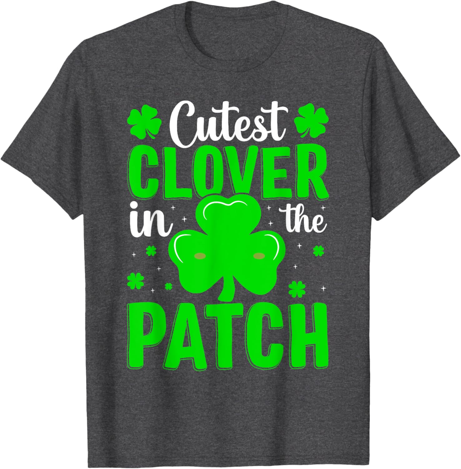 Cute Clover Toddler Girl St Patricks Day T-Shirt for Little Shamrock Lovers - 3