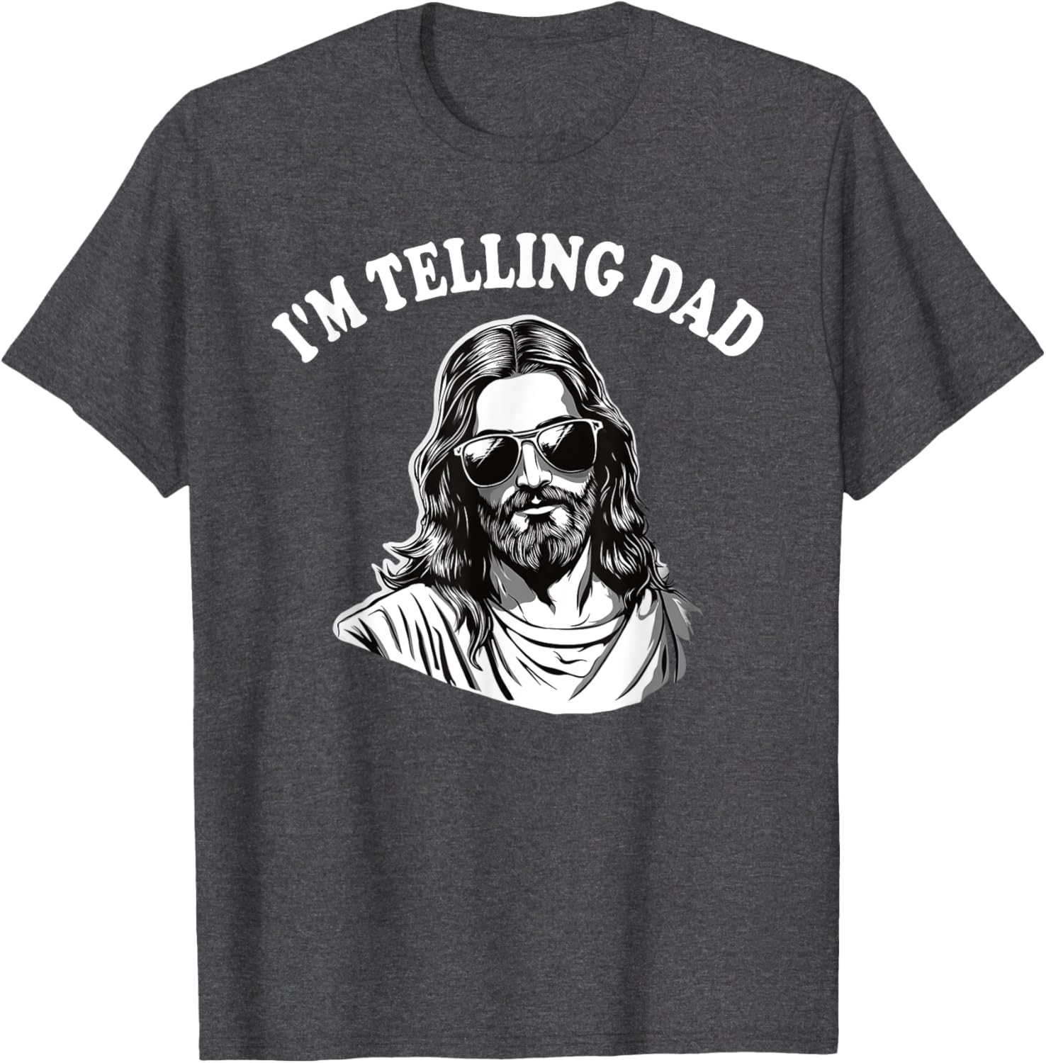 Funny Christian Jesus Meme Dad T-Shirt for Religious Humor Lovers - 5