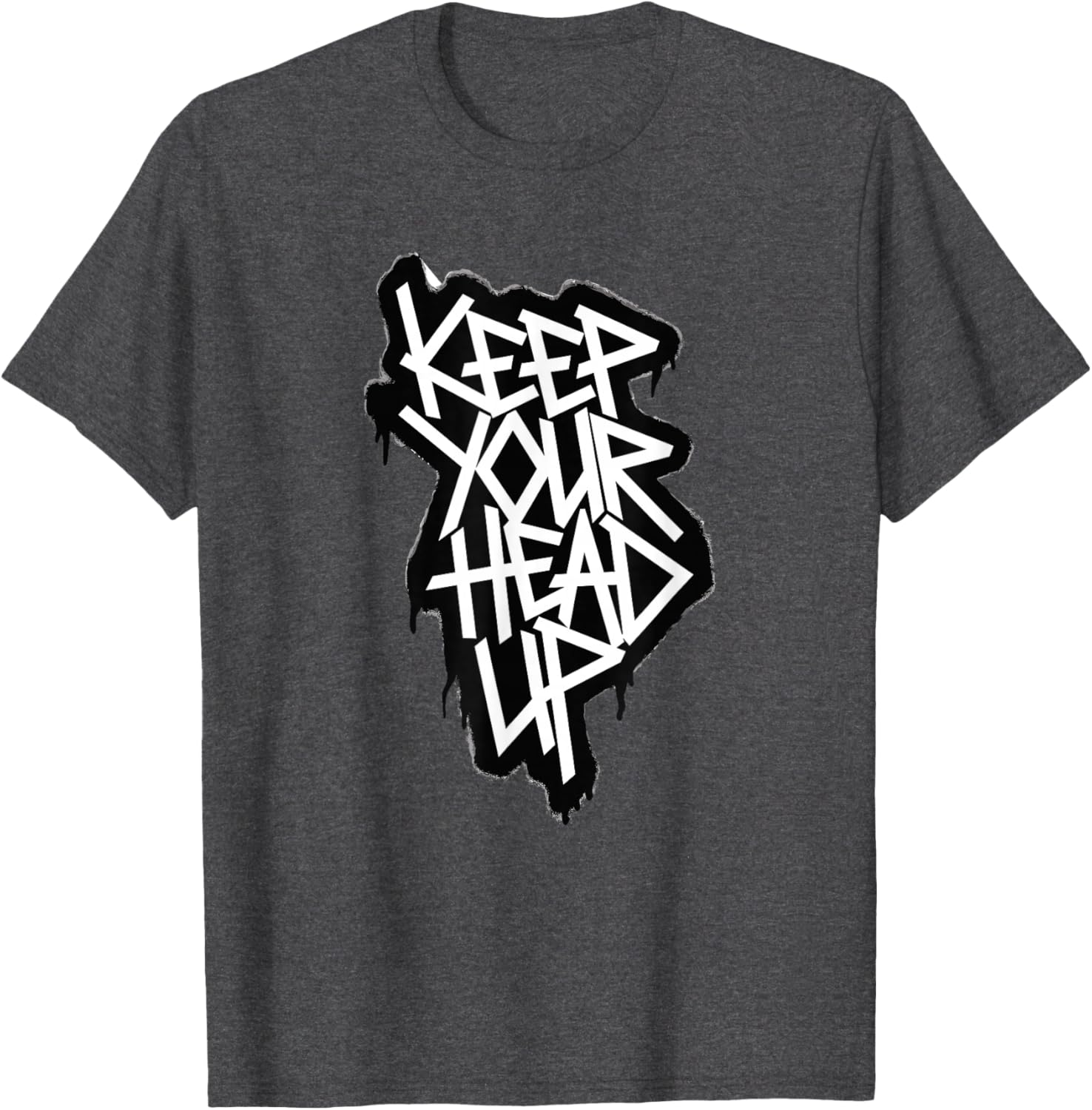 Keep Your Head Up Inspirational T-Shirt for Positive Vibes and Style - 4