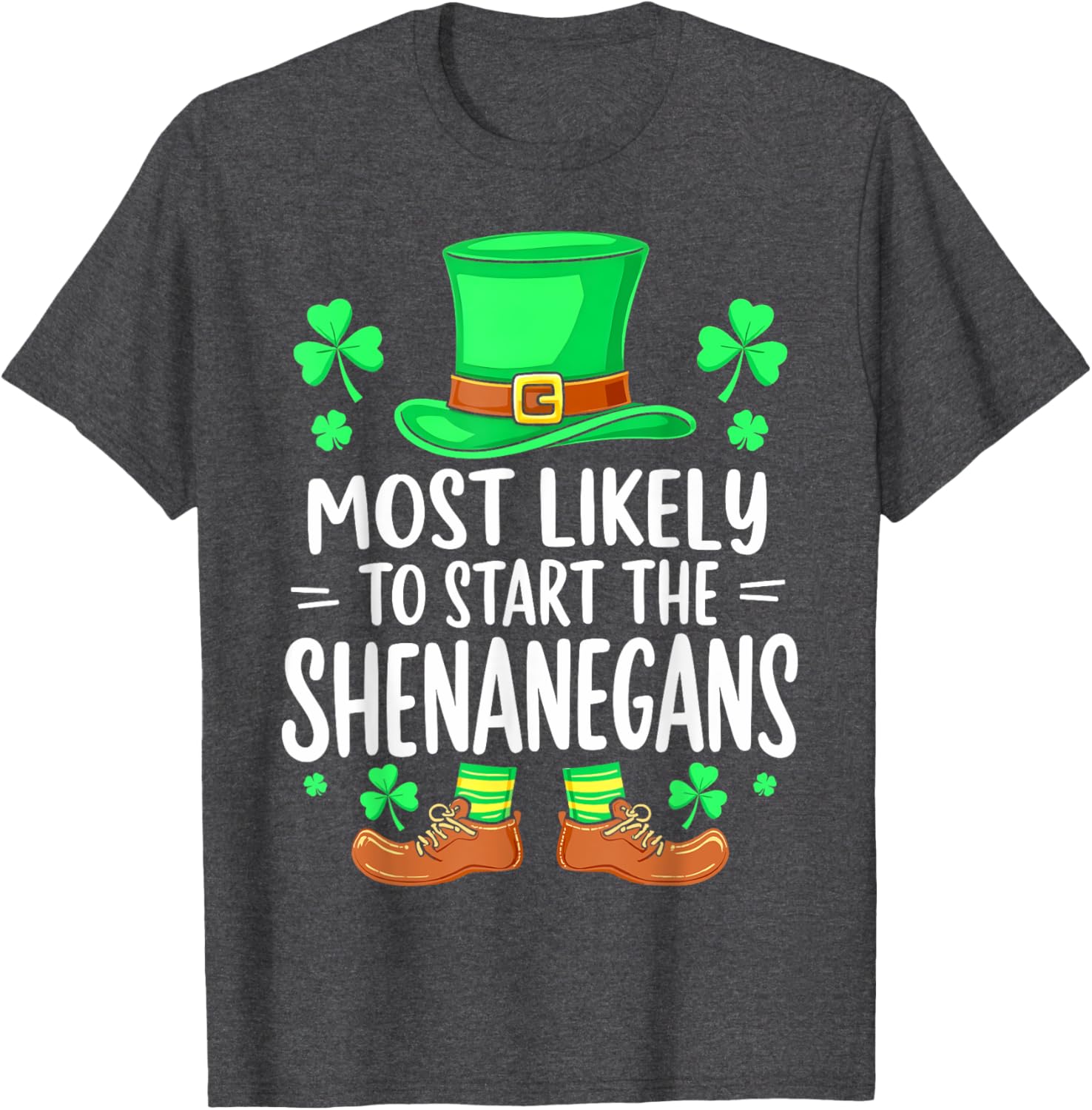 St Patricks Day Shenanigans T-Shirt for Fun Irish Celebrations - 2