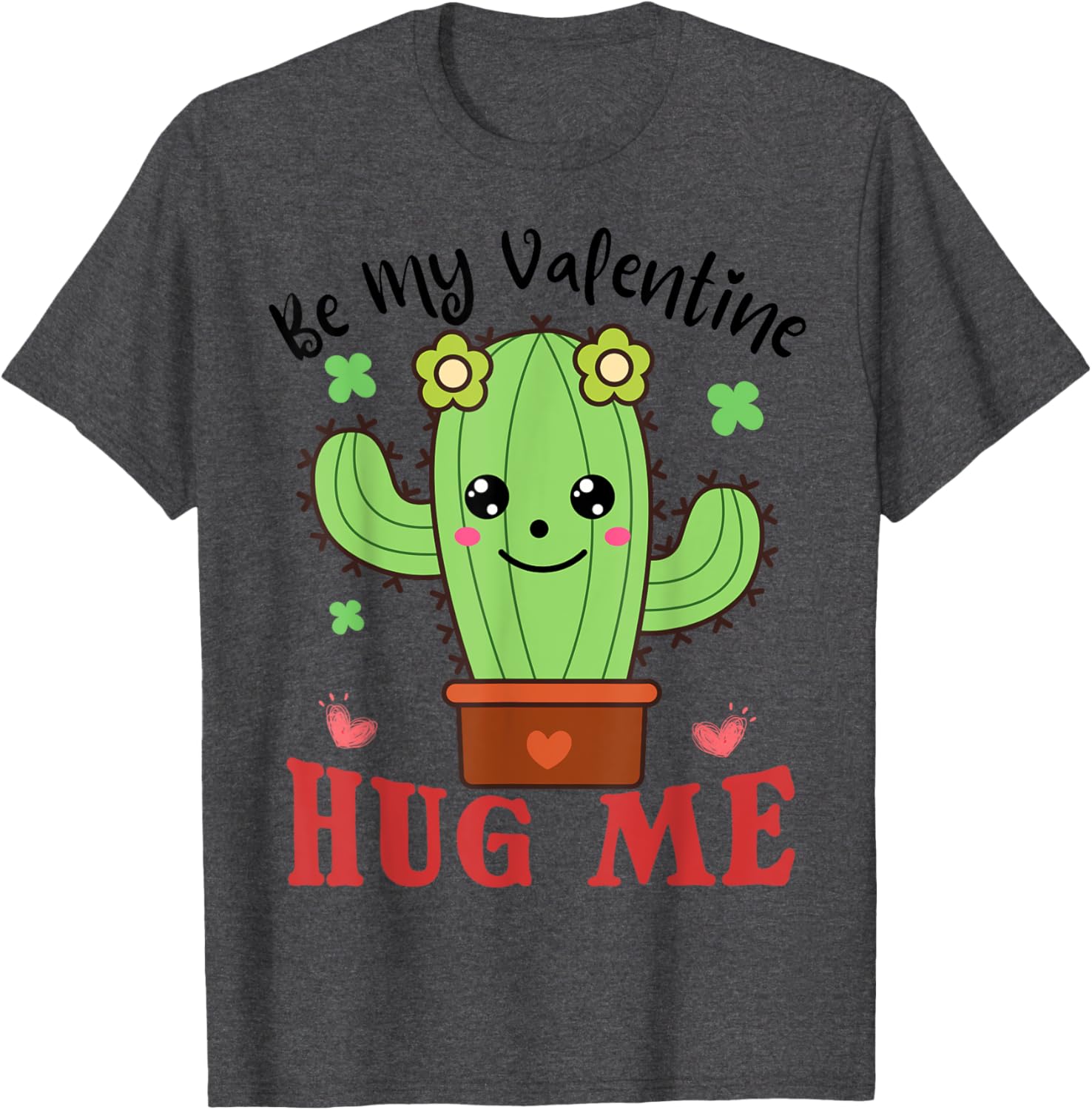 Funny Cactus Valentine's Day T-Shirt for Loving Couples - 19