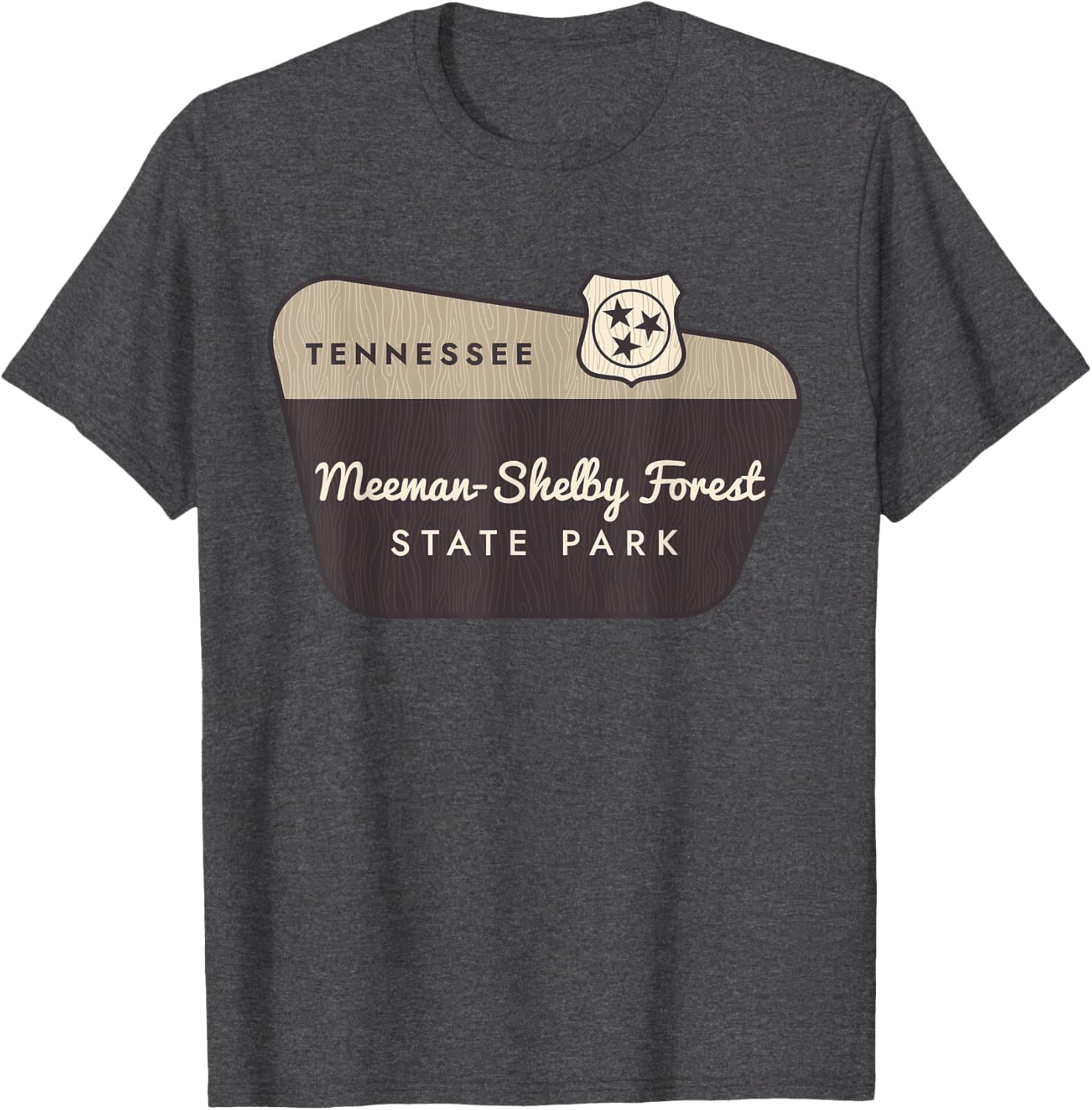 Meeman-Shelby Forest State Park Tennessee Souvenir T-Shirt for Nature Lovers - 4