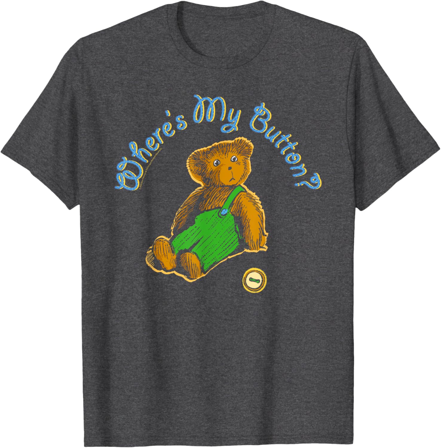 Corduroy Teddy Bear Retro Children's Book T-Shirt for Kids Fun Style - 2