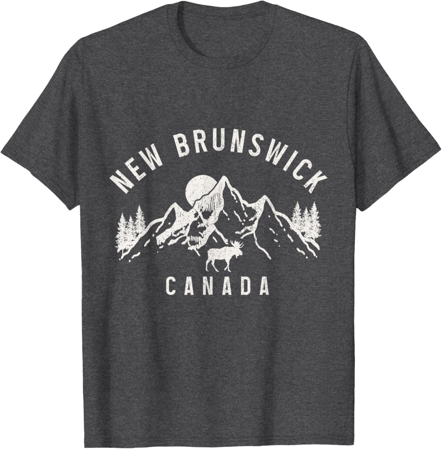 New Brunswick Moose Mountain T-Shirt for Nature Lovers and Adventurers - 6