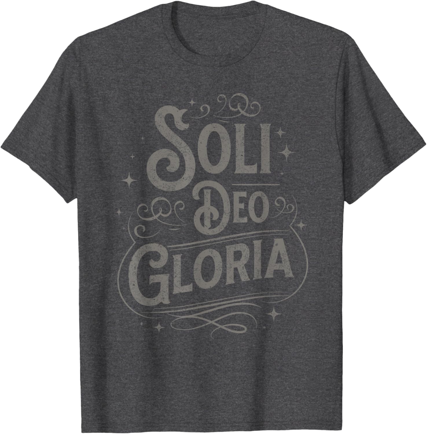 Soli Deo Gloria Christian Men's T-Shirt - Faith Inspired Apparel - 2
