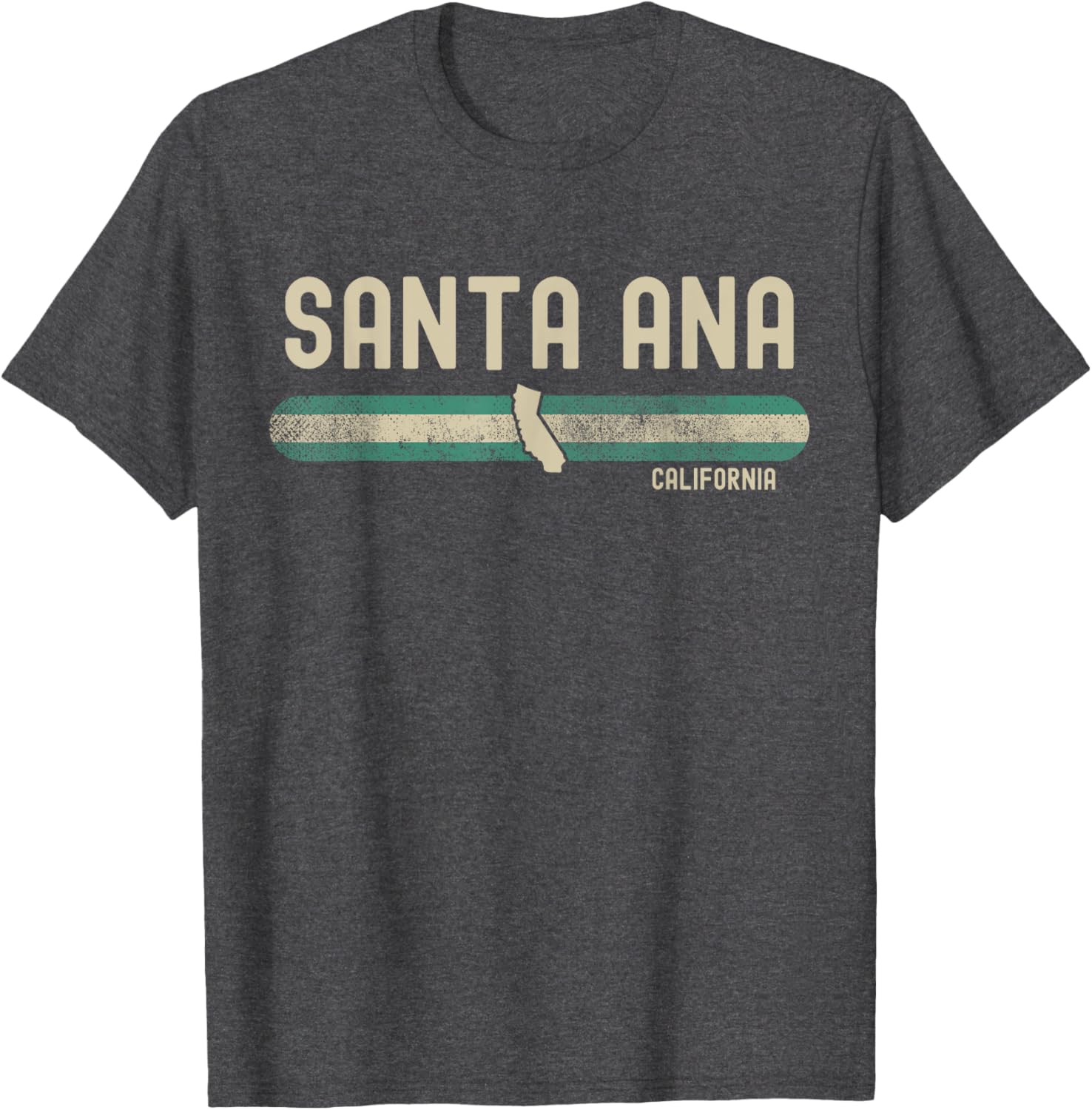 Santa Ana CA 80s Style T-Shirt for Fun Travel & Fashion Enthusiasts - 13