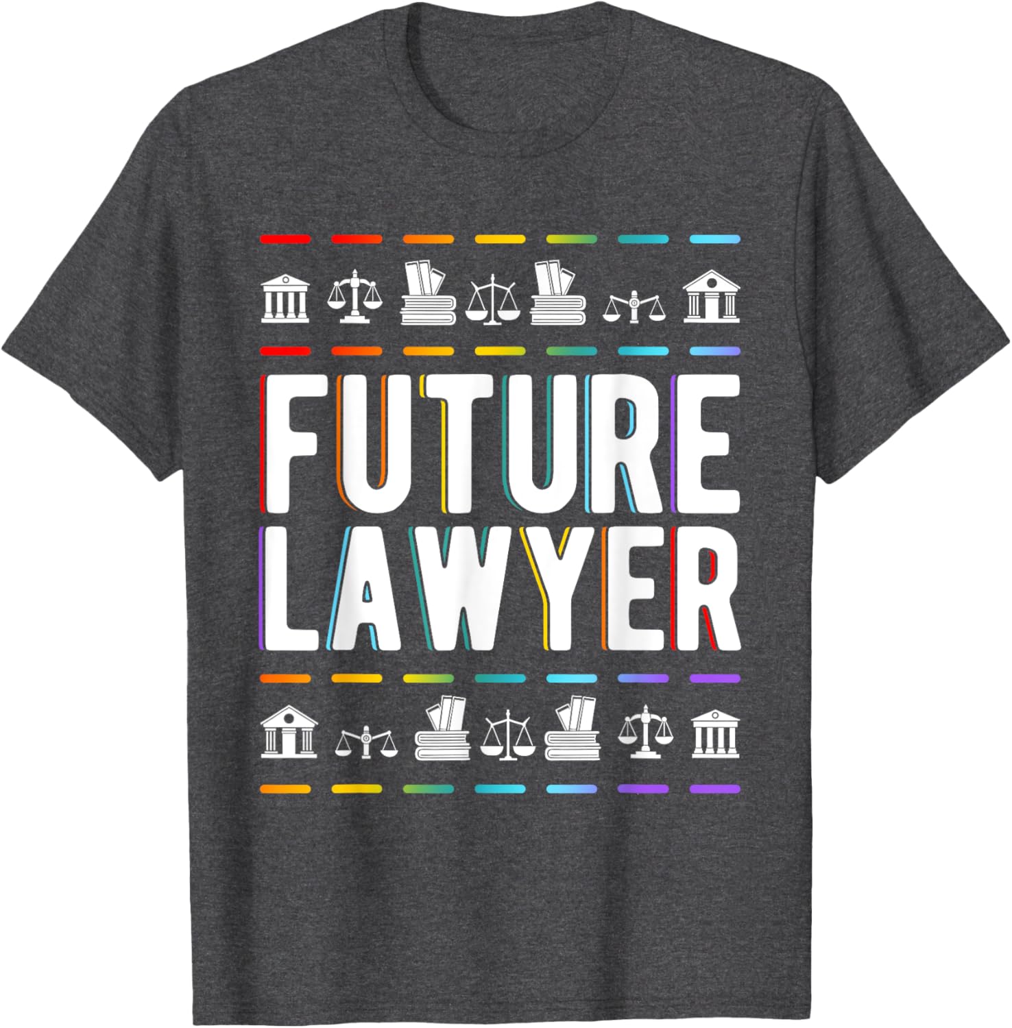 Future Lawyer T-Shirt for Ambitious Students and Legal Professionals - 7