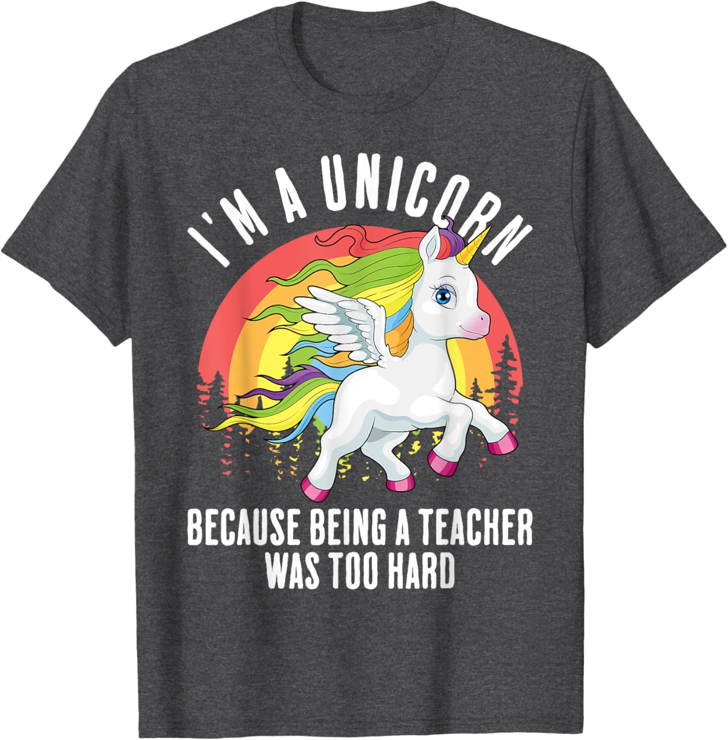 Funny Unicorn Teacher T-Shirt for Creative Educators and Unicorn Lovers - 15