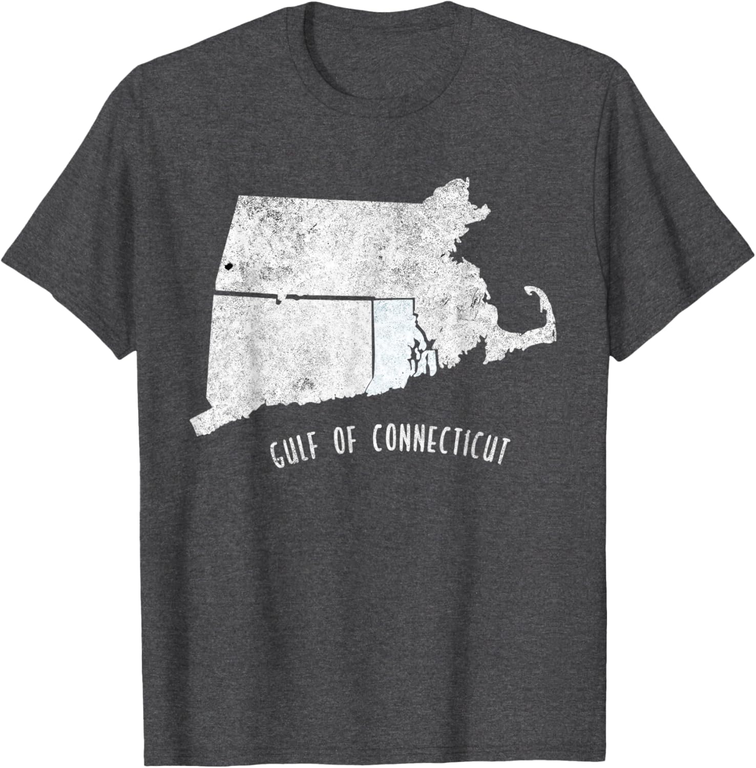 Gulf of Connecticut Funny New England Souvenir T-Shirt for All Occasions - 5