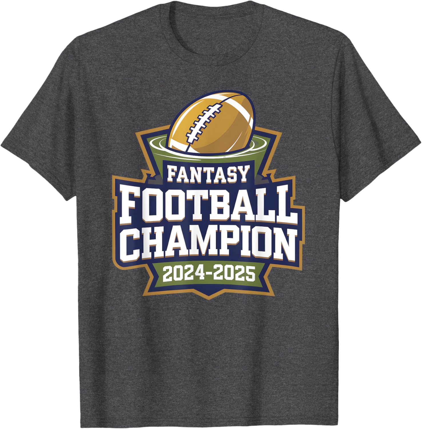 Fantasy Football Champion T-Shirt for Men and Boys 2024-2025 - 13