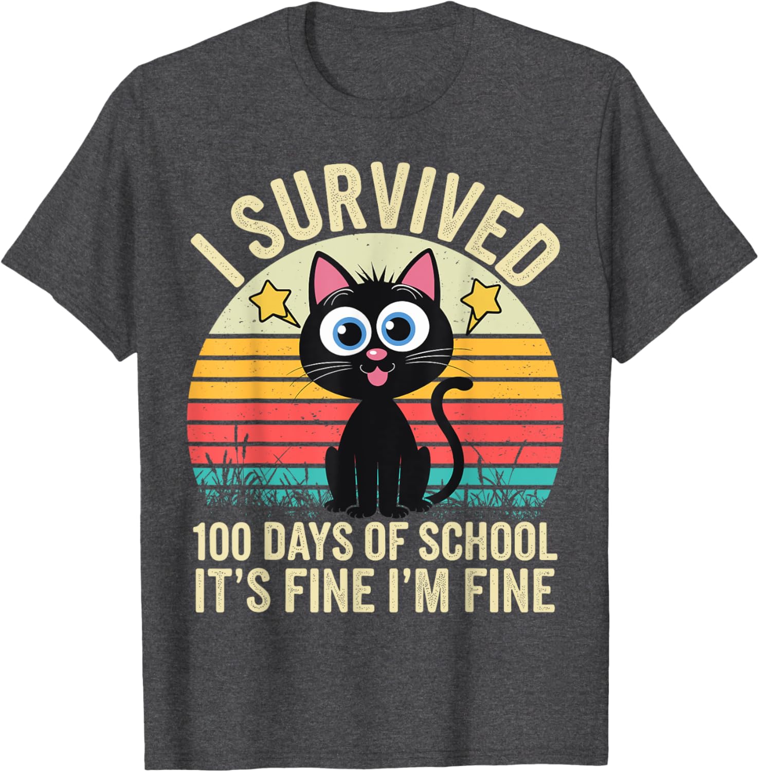 I Survived 100 Days of School T-Shirt for Kids - Fun and Stylish! - 13