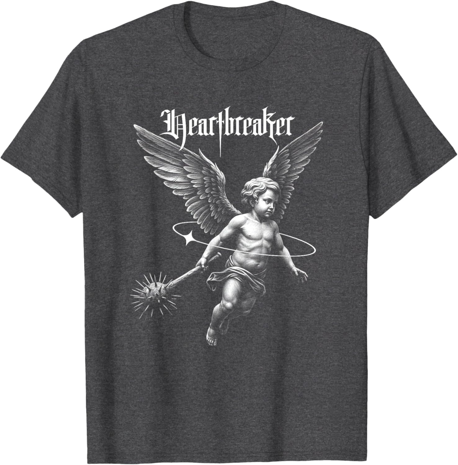 Heartbreaker Cherub Angel Cupid Anti Valentine's Day T-Shirt for Fun Lovers - 8