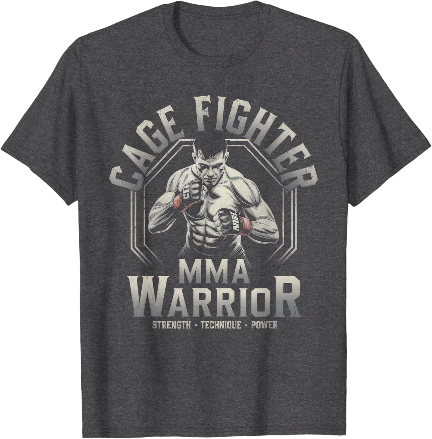 MMA T-Shirt for Men and Women - Stylish Mixed Martial Arts Fighter Gear - 16
