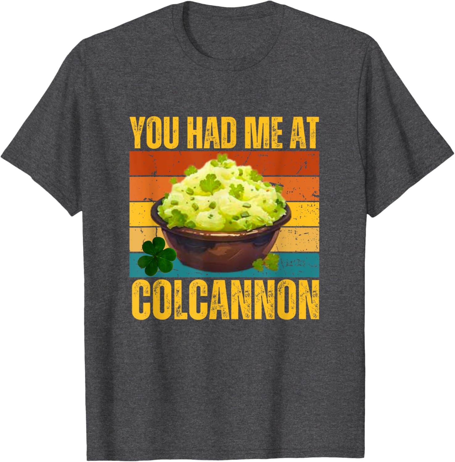 Funny Retro Colcannon T-Shirt for Irish Food Lovers - Unique Gift Idea - 9
