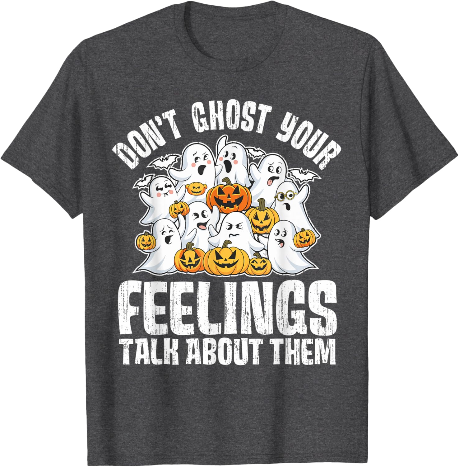 Talk About Your Feelings Mental Health T-Shirt for Positive Vibes - 11